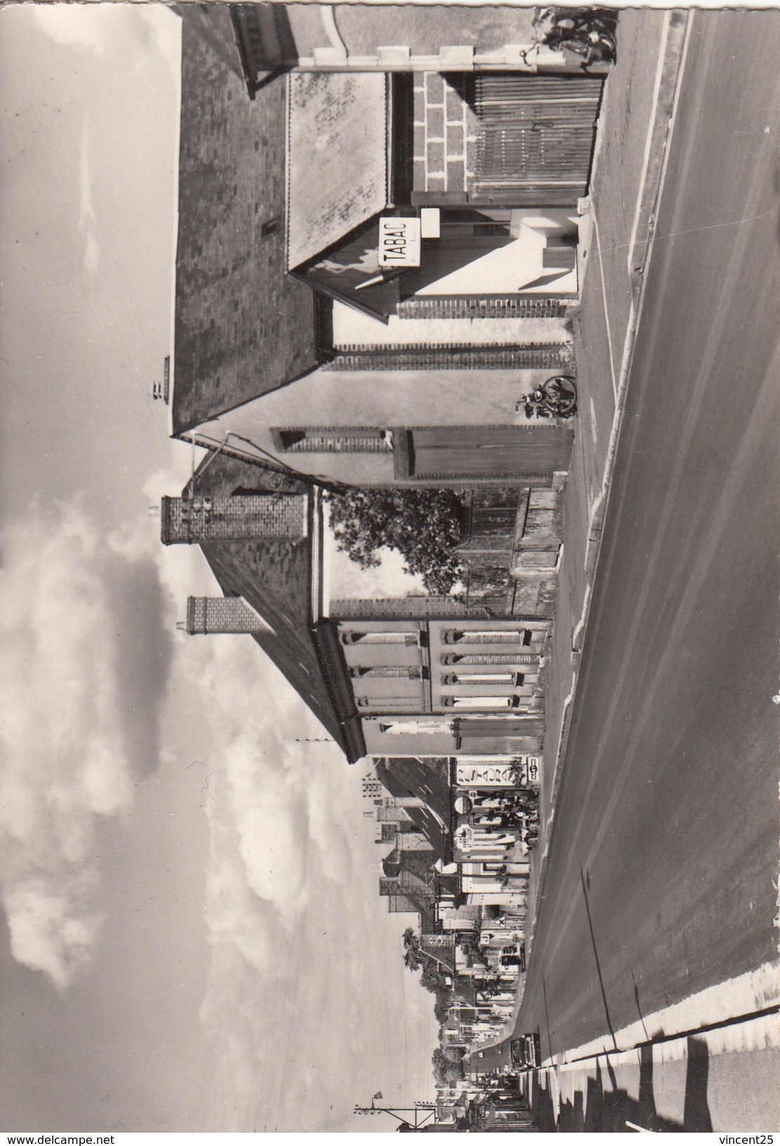 MONNAIE LA ROUTE NATIONALE CAFE BUREAU DE TABAC PROVISOIRE MOBYLETTE EDITEUR GABY  ATAUD 1950 INDRE ETLOIRE - Monnaie