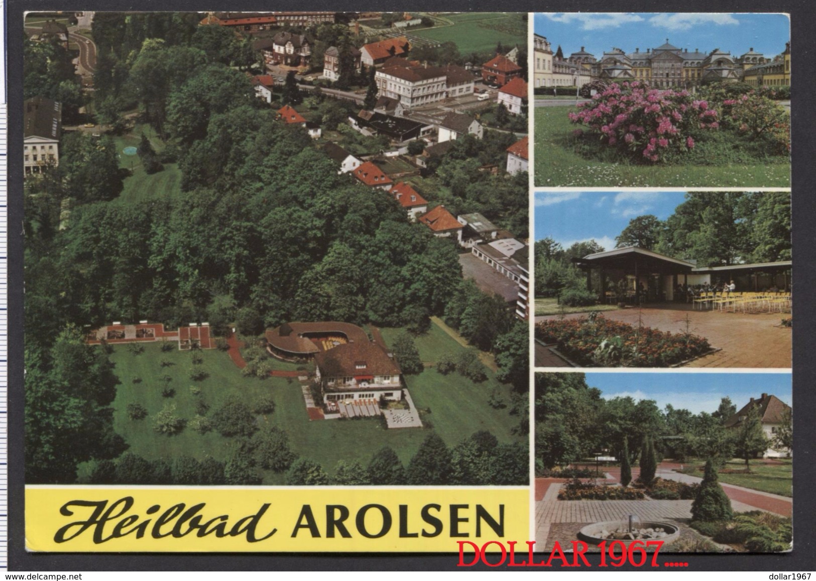 Bad Arolsen , Grimm Heimat - Große Allee 24, 34454   - NOT Used See The 2  Scans For Condition.( Originalscan !!! ) - Bad Arolsen