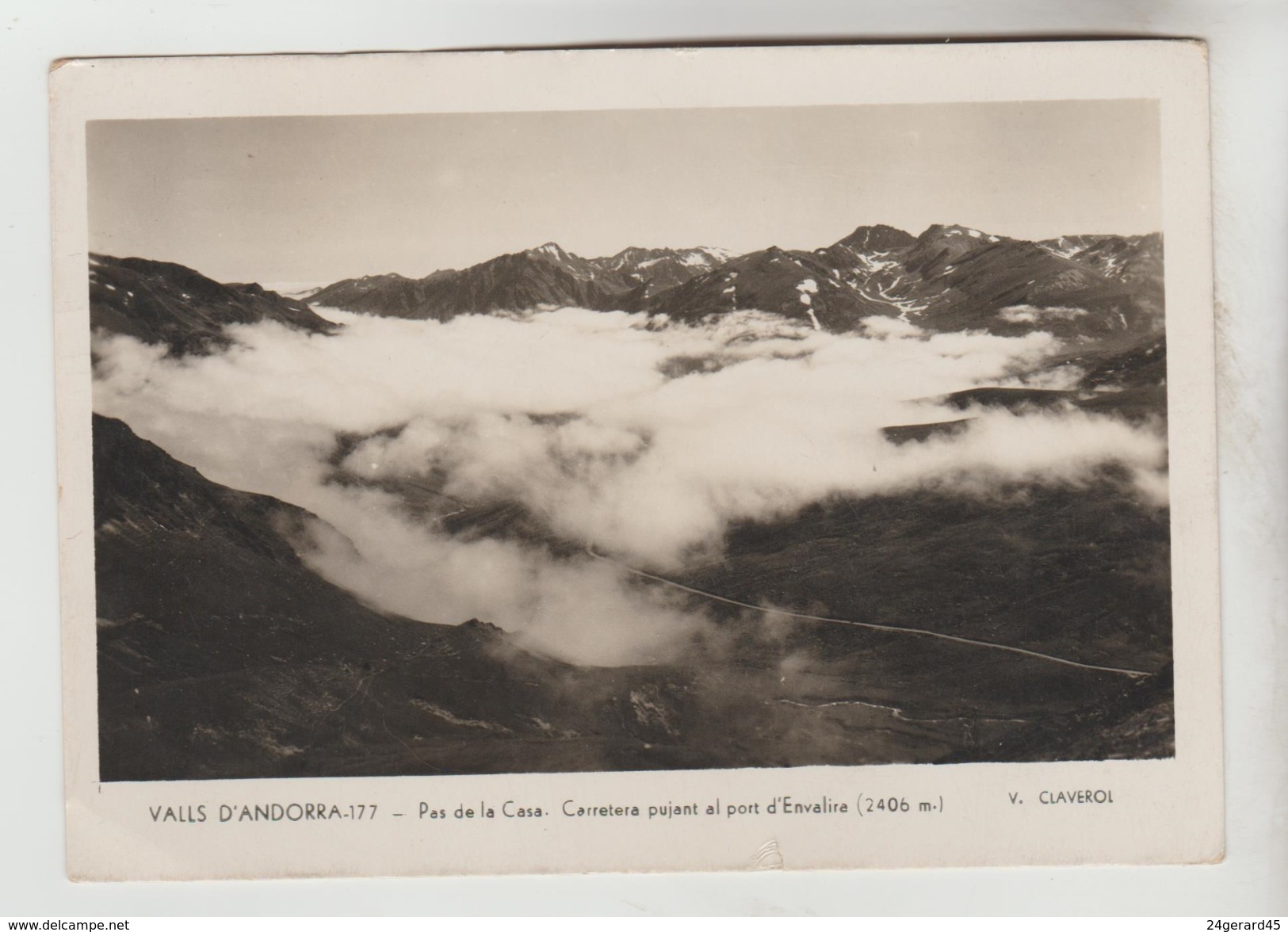 2 CPSM LES ESCALDES, PAS DE LA CASA (Andorre) - A Vue D'oeil, Caretera Al Port D'Envalira - Andorra