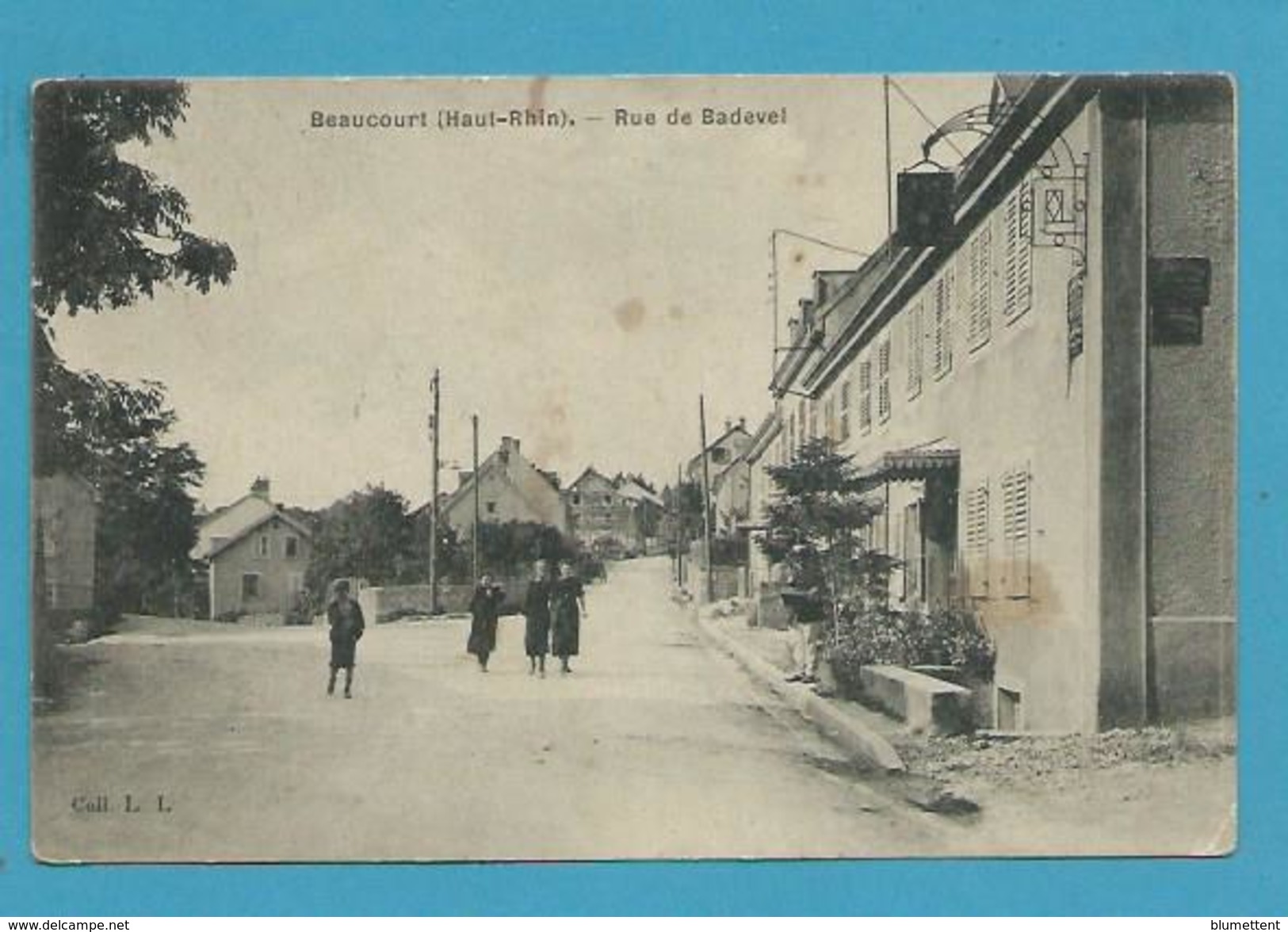 CPA - Rue De Badevel BEAUCOURT 90 - Beaucourt