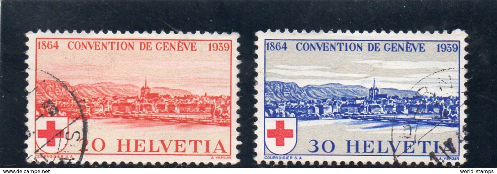 SUISSE 1939 O - Gebraucht