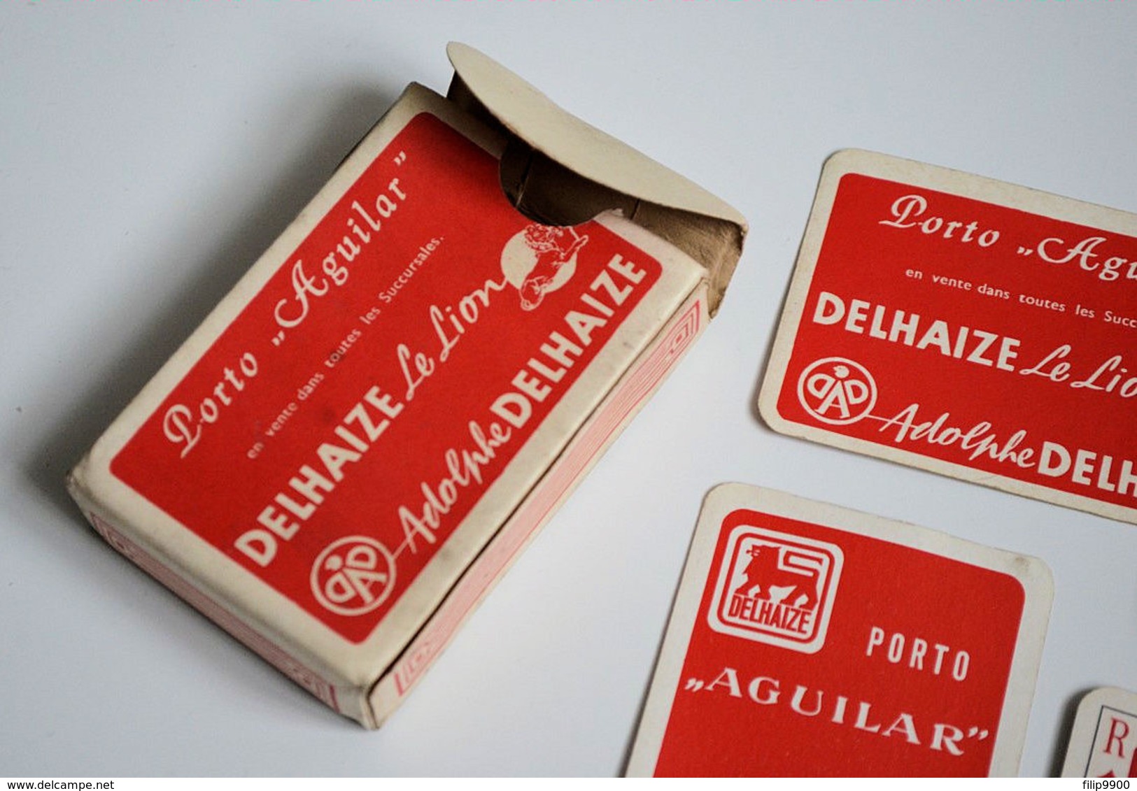 Kaartspel Porto Aguilar Delhaize Le Lion Adolphe Delhaize - 52 Speelkaarten - Carte Da Gioco