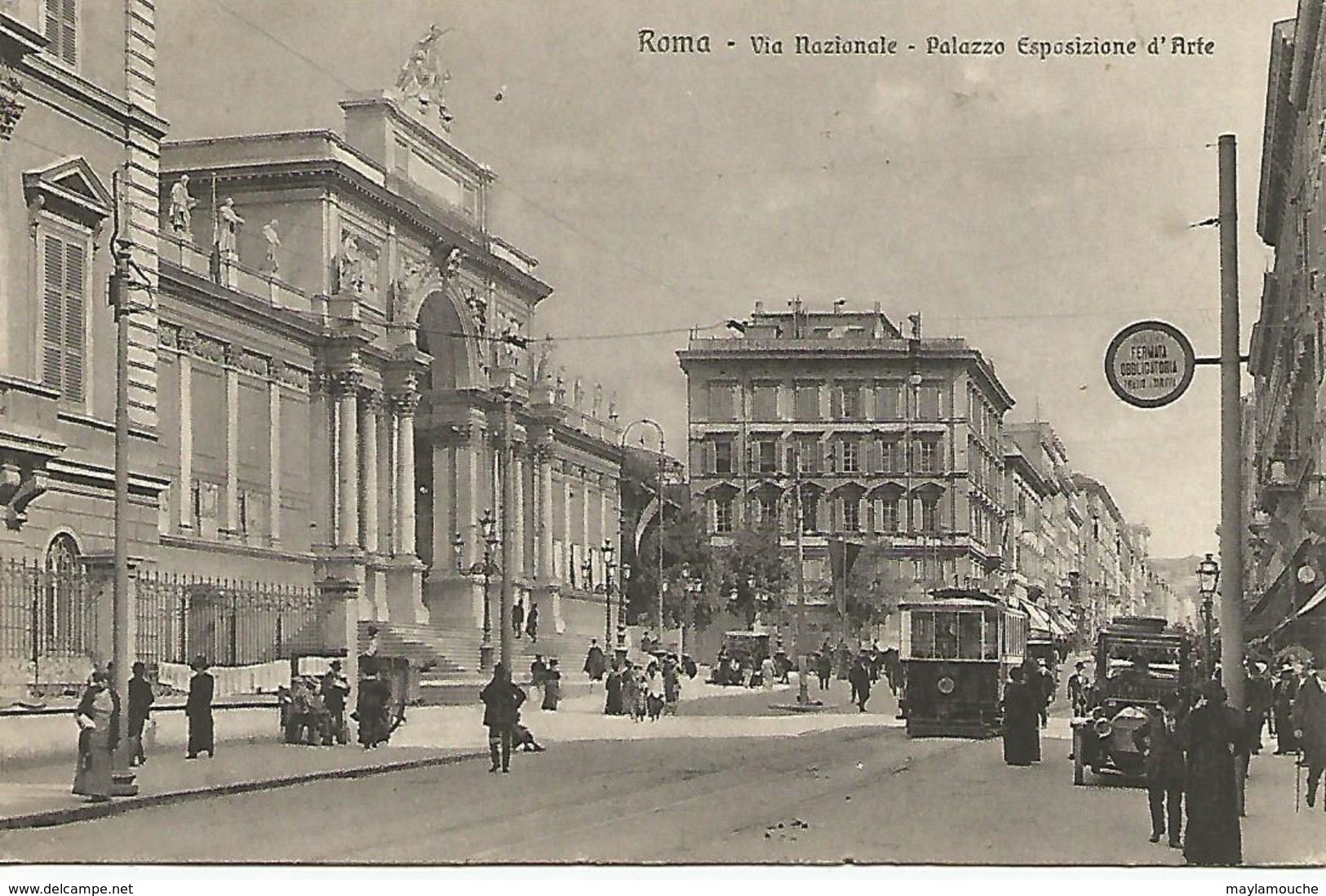 Roma  Tram (voir Timbre - Transport