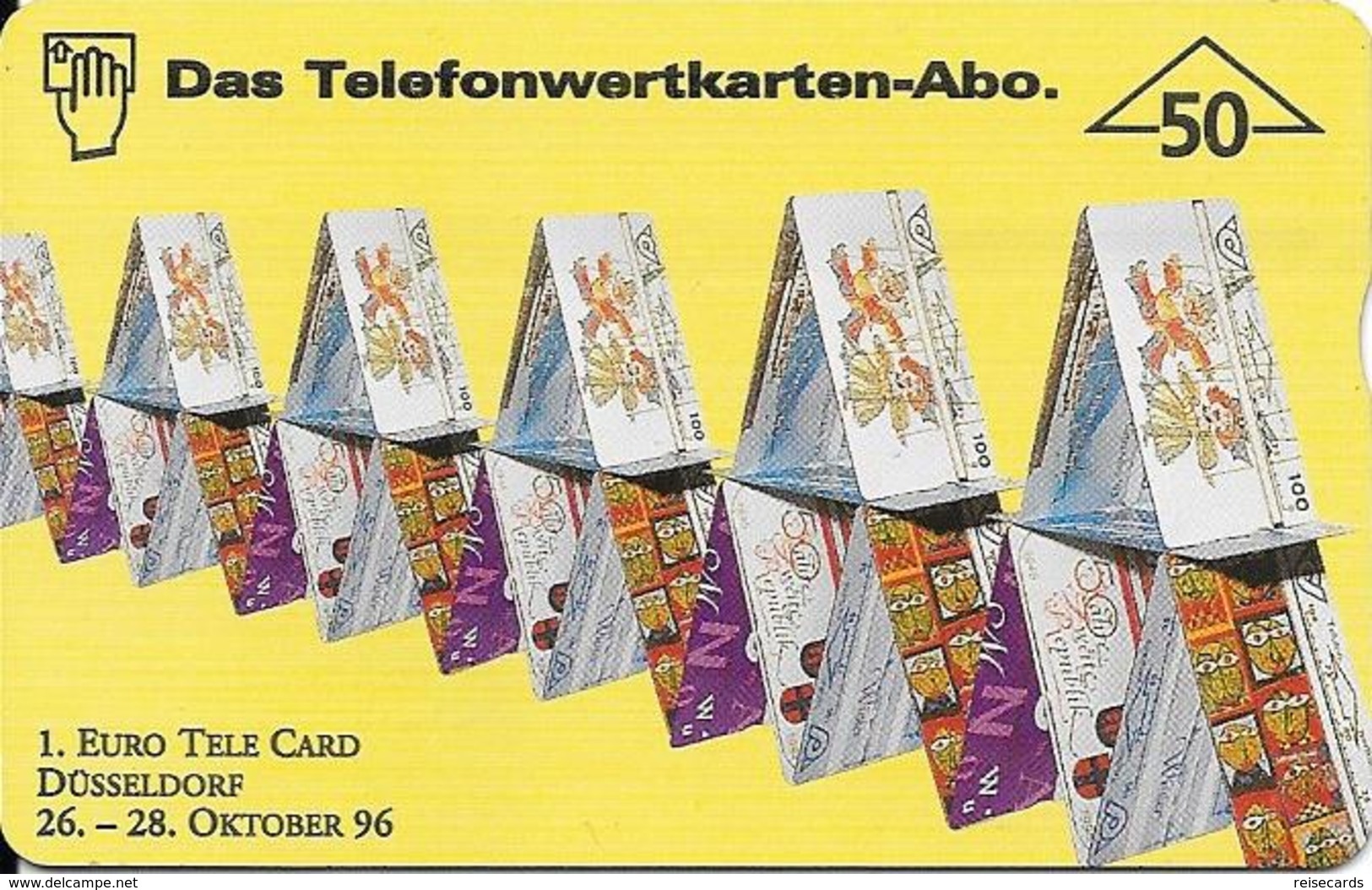 1. Euro Tele Card Expo Düsseldorf 1996 - Autriche