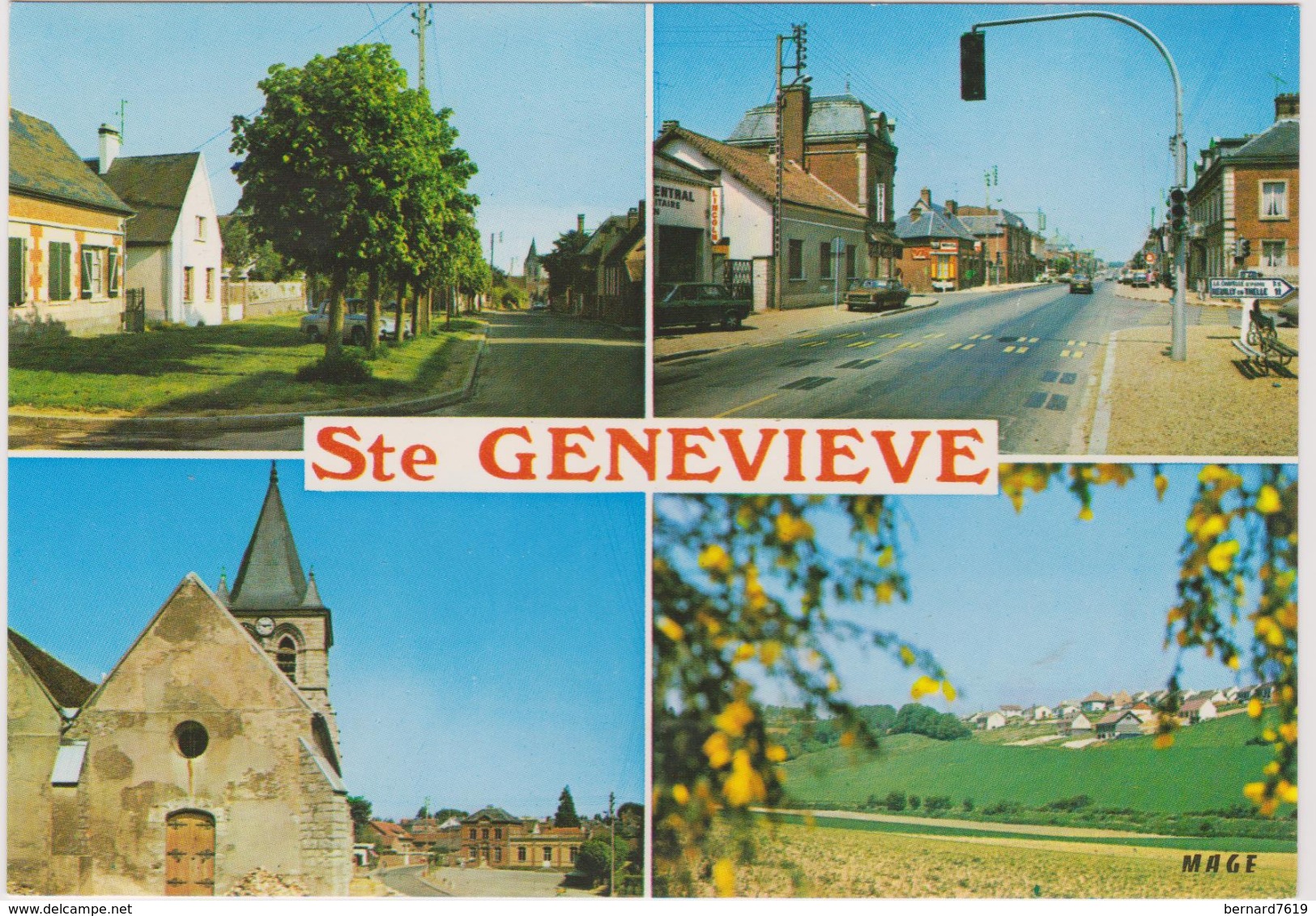 60 Saint Genevieve Vues Multiples - Sainte-Geneviève