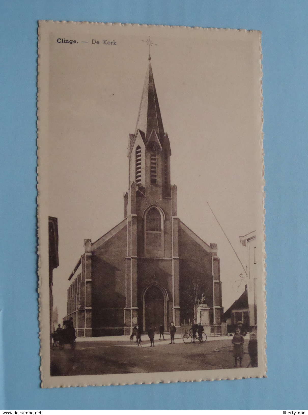 CLINGE De Kerk ( R. Dhaens-Beck ) Anno 19?? ( Zie Foto Details ) !! - Sint-Gillis-Waas