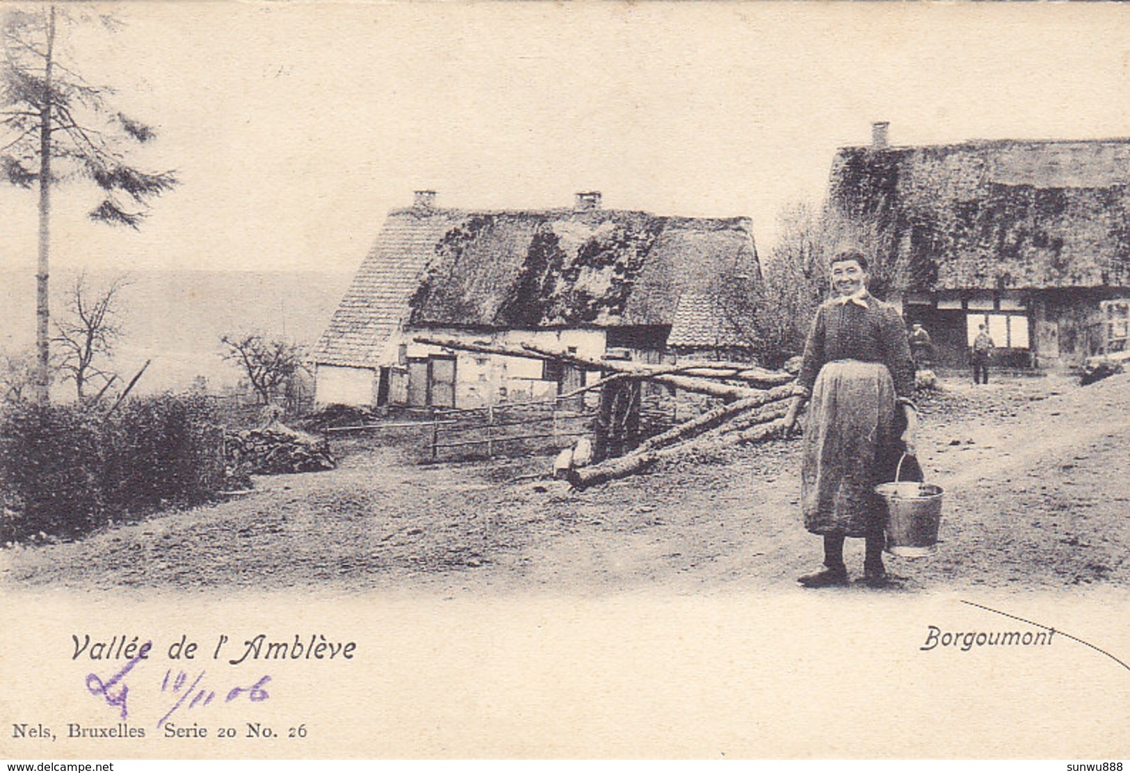 Vallée De L'Amblève - Borgoumont (animée, Nels, 1906) - Stoumont