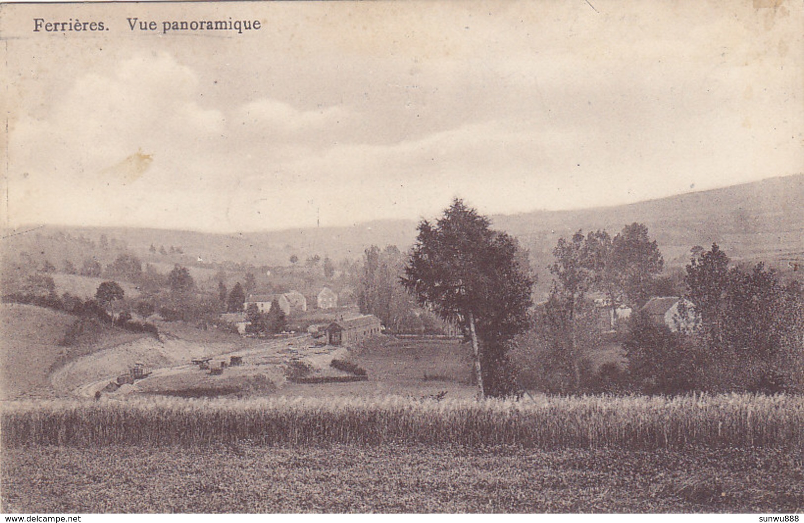 Ferrières - Vue Panoramique (wagons, Edit. Maquet) - Ferrieres