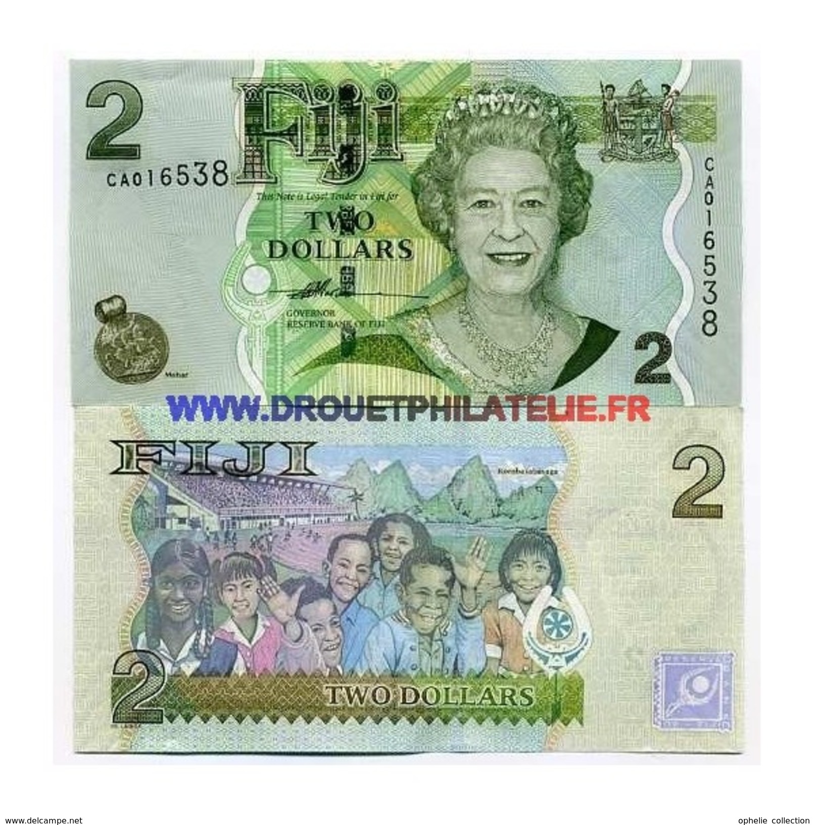 Fidji - Pk N° 109 - De 2 Dollar Comme Neuf - Fidji