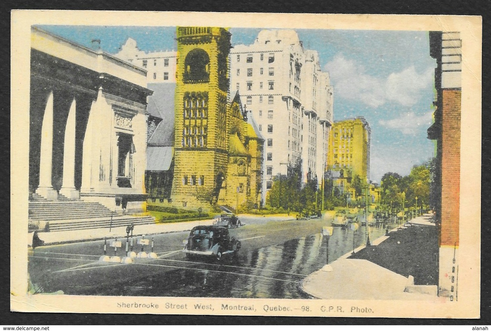 MONTREAL Sherbrooke Street West (CPR) Québec Canada - Sherbrooke