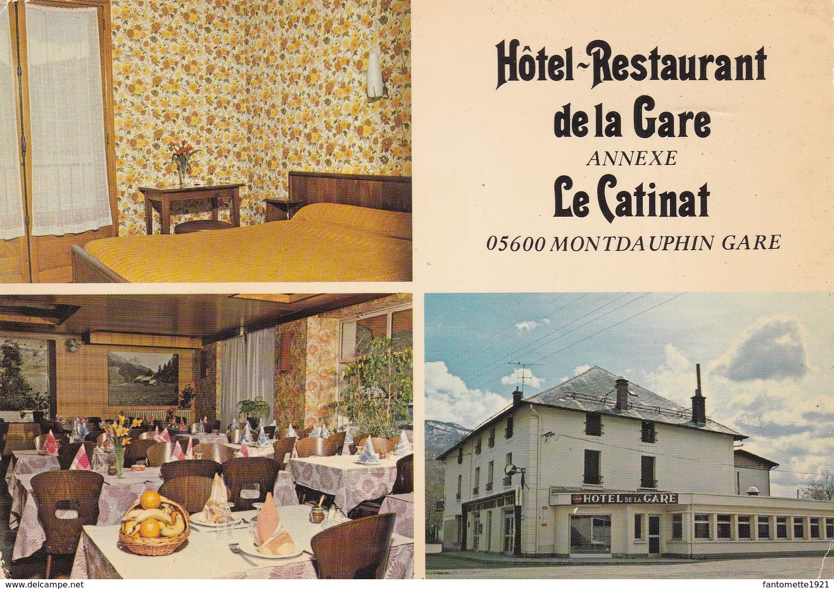 MONTDAUPHIN/HOTEL RESTAURANT DE LA GARE (dil200) - Autres & Non Classés