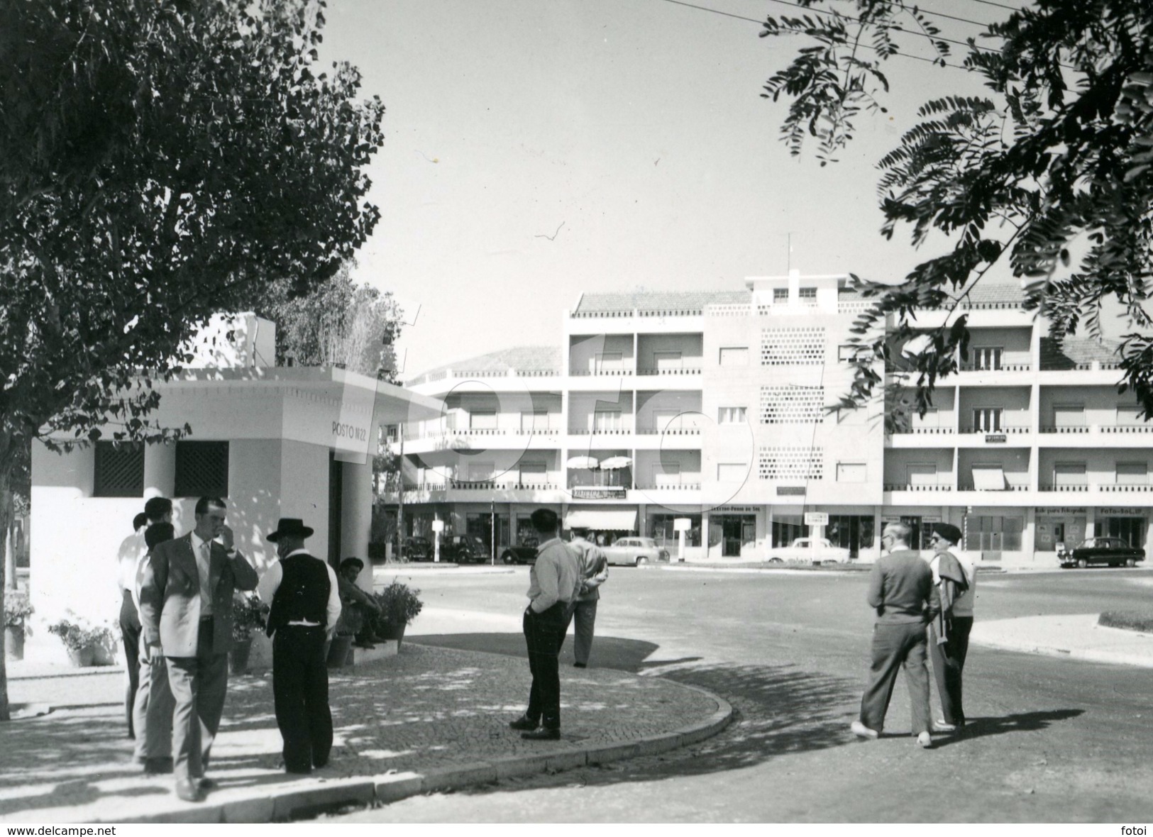 1959 REAL PHOTO FOTO POSTCARD  POSTO PVT COSTA DA CAPARICA ALMADA PORTUGAL CARTE POSTALE - Setúbal