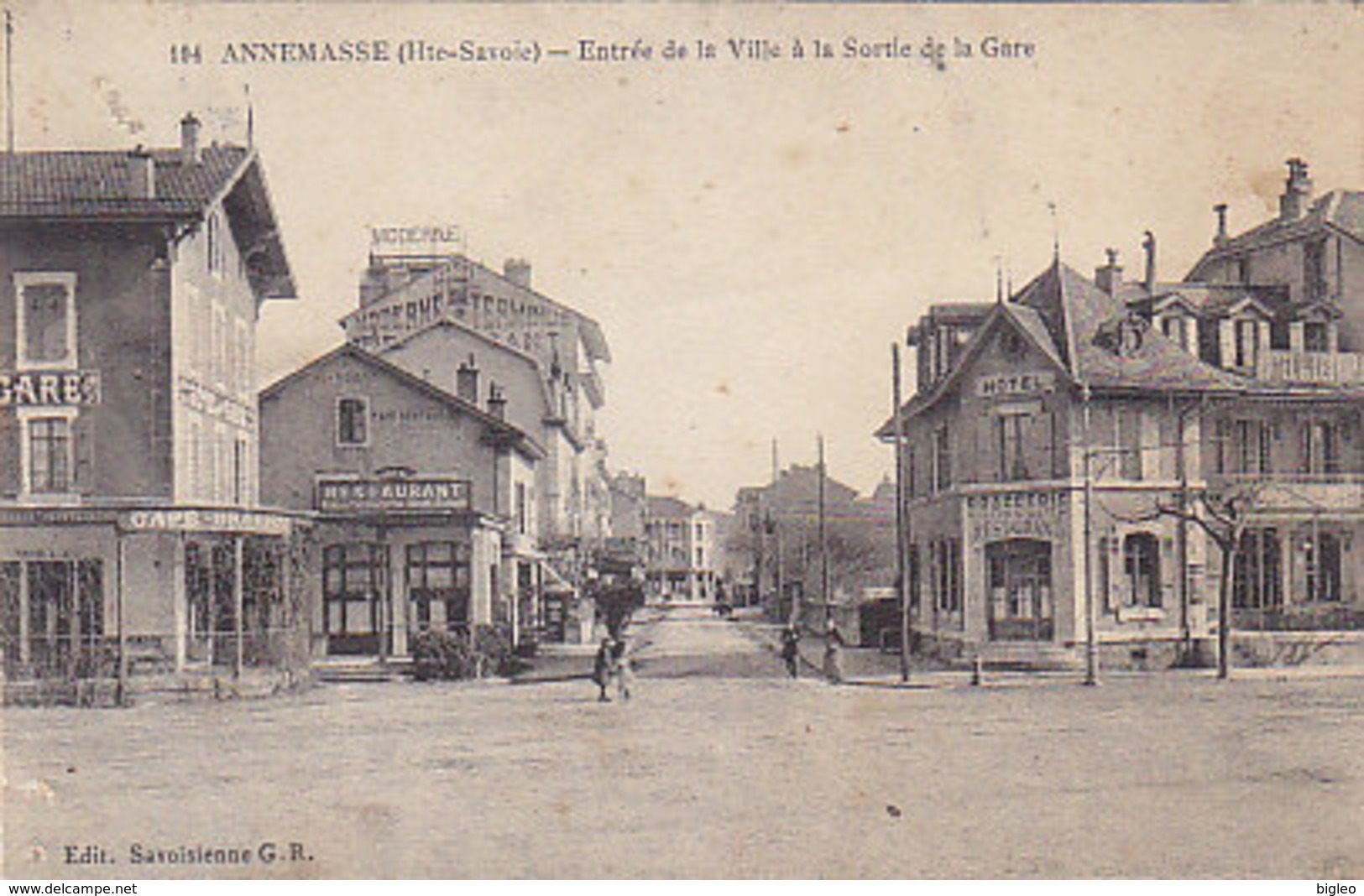 Annemasse - Entrée De La Ville - 1911     (A-39-150107) - Annemasse