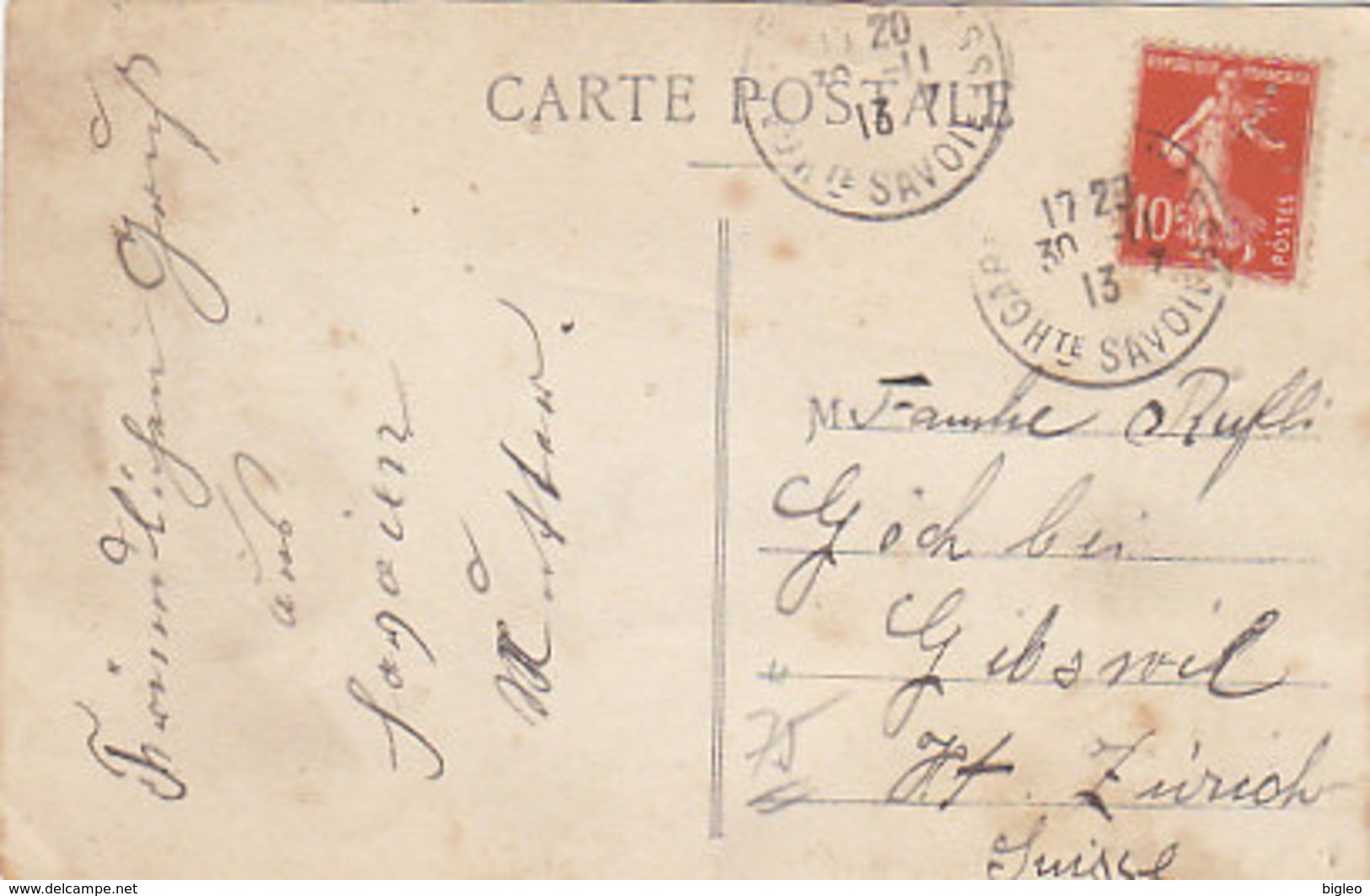 Annemasse - Entrée De La Ville - 1911     (A-39-150107) - Annemasse