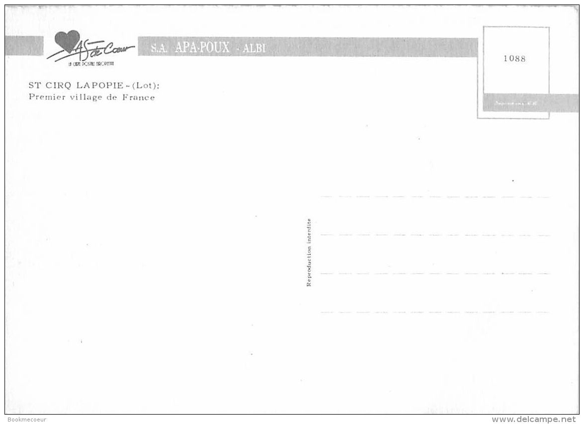 46  LOT   SAINT CIRQ LAPOPIE       Premier Village De France - Saint-Cirq-Lapopie