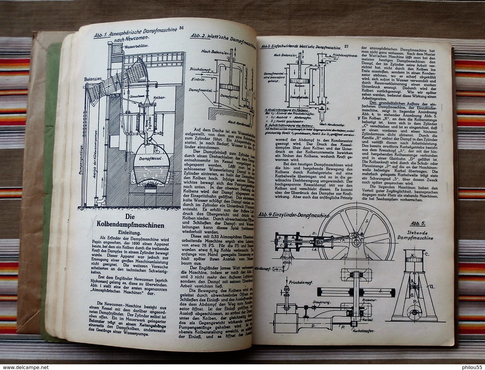 KOLN 1938  FACHKUNDE FUR MASCHINENBAUER UND VERWANDTE BERUFE Gare Train