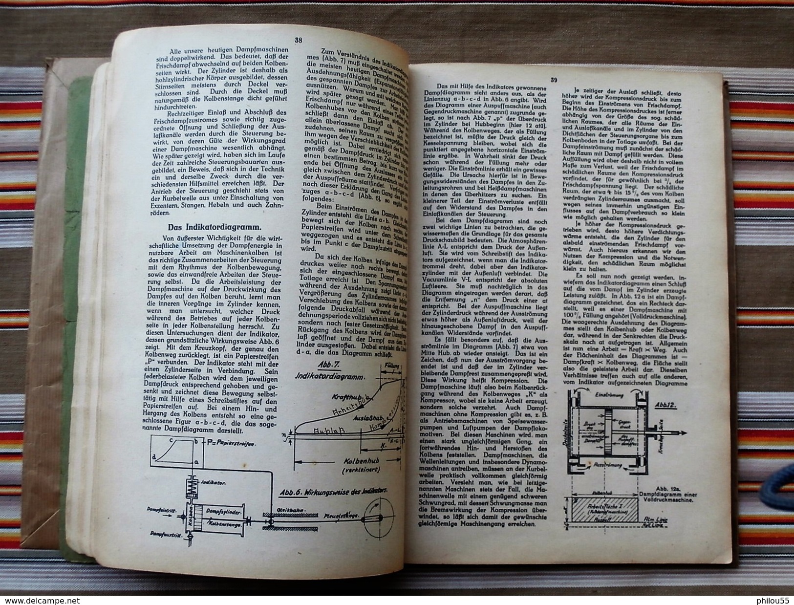 KOLN 1938  FACHKUNDE FUR MASCHINENBAUER UND VERWANDTE BERUFE Gare Train