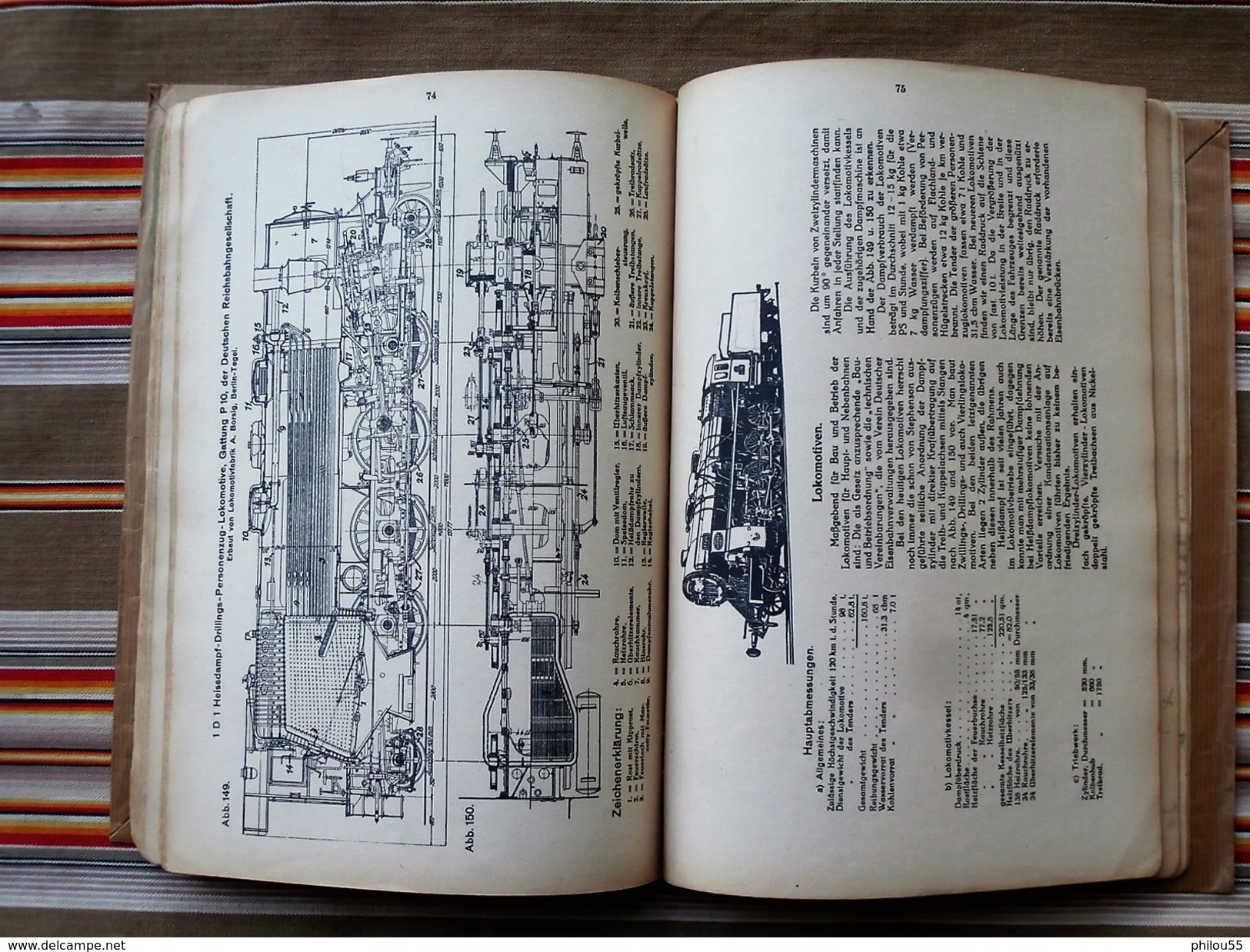 KOLN 1938  FACHKUNDE FUR MASCHINENBAUER UND VERWANDTE BERUFE Gare Train