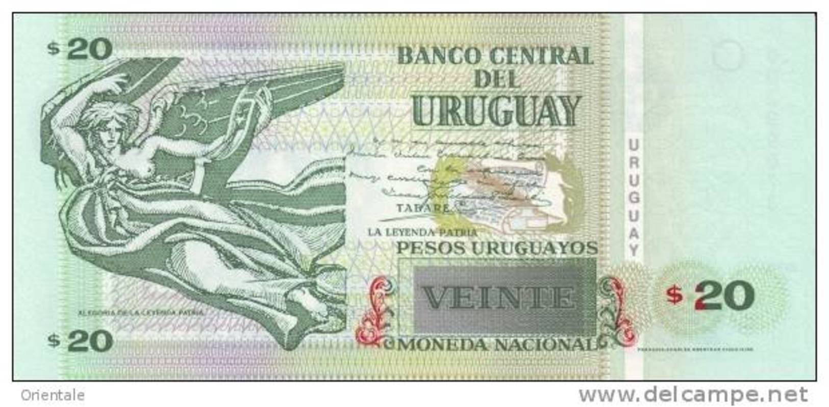 URUGUAY P. 86a 20 P 2008 UNC - Uruguay