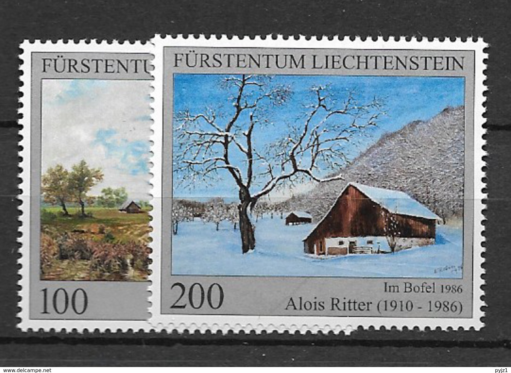 2016 MNH Liechtenstein, Postfris** - Ungebraucht