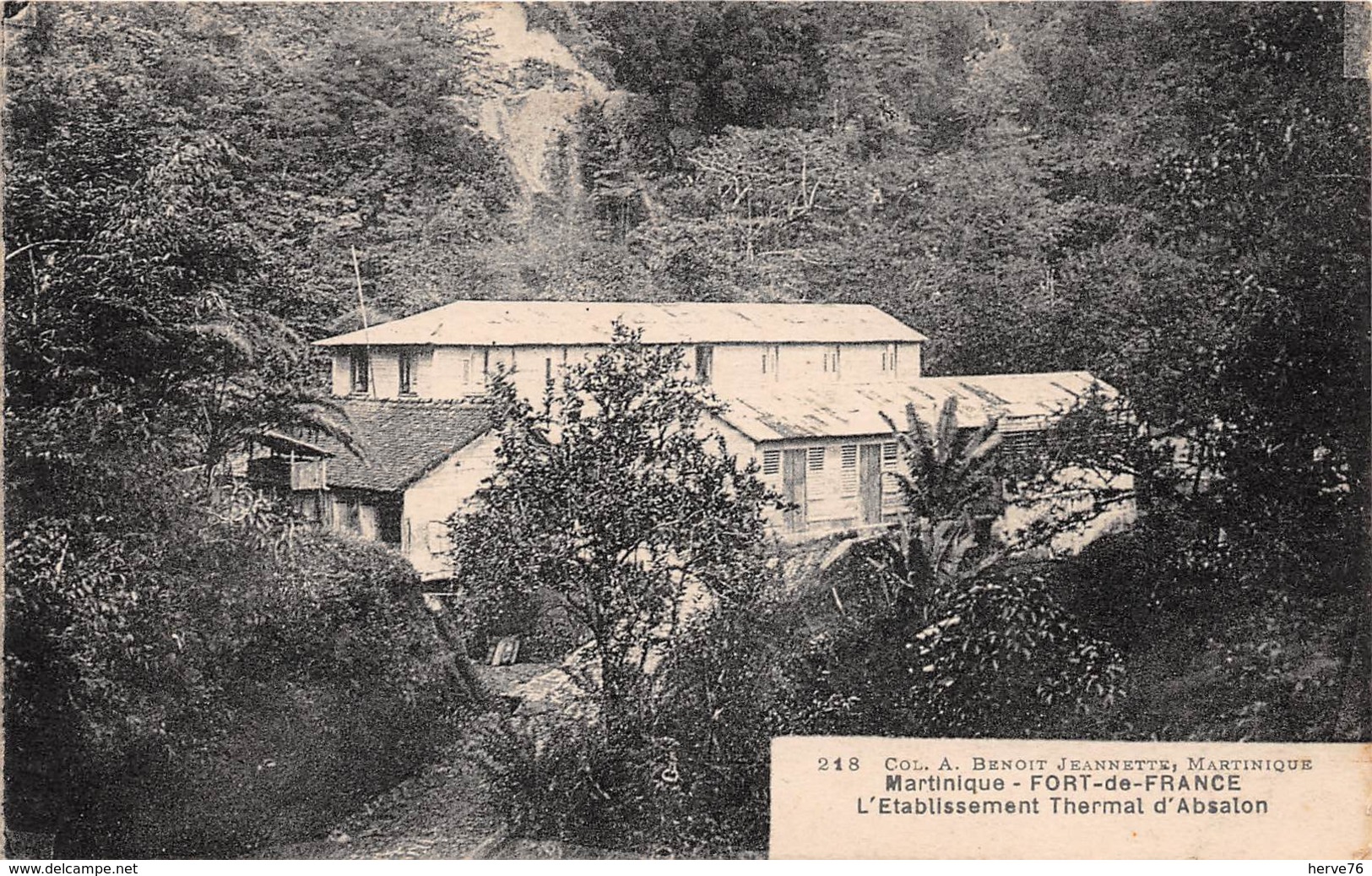 MARTINIQUE - FORT DE FRANCE - L'Etablissement Thermal D'Absalon - Fort De France