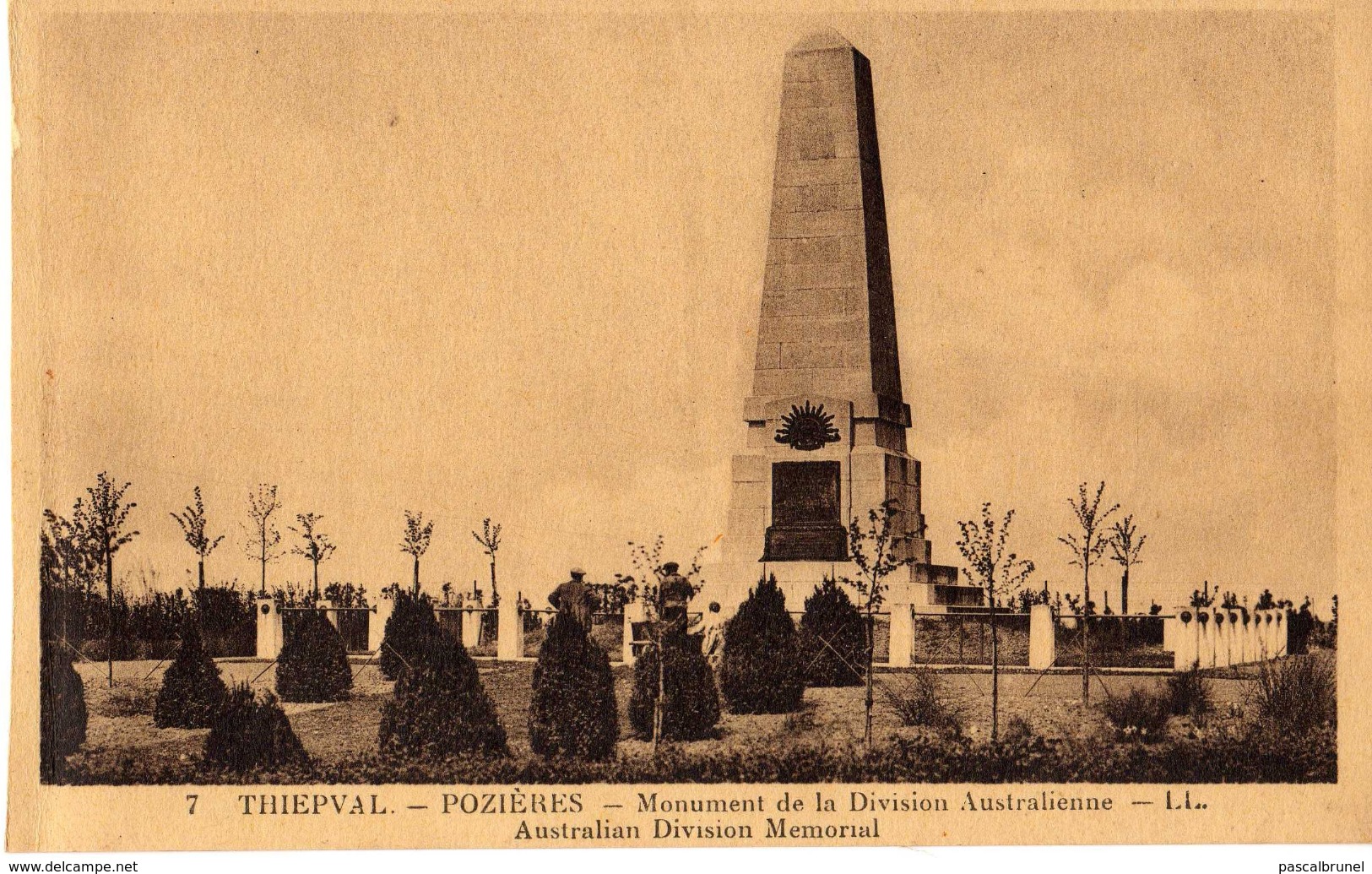 THIEPVAL - POZIERES - MONUMENT DE LA DIVISION AUSTRALIENNE - Other & Unclassified