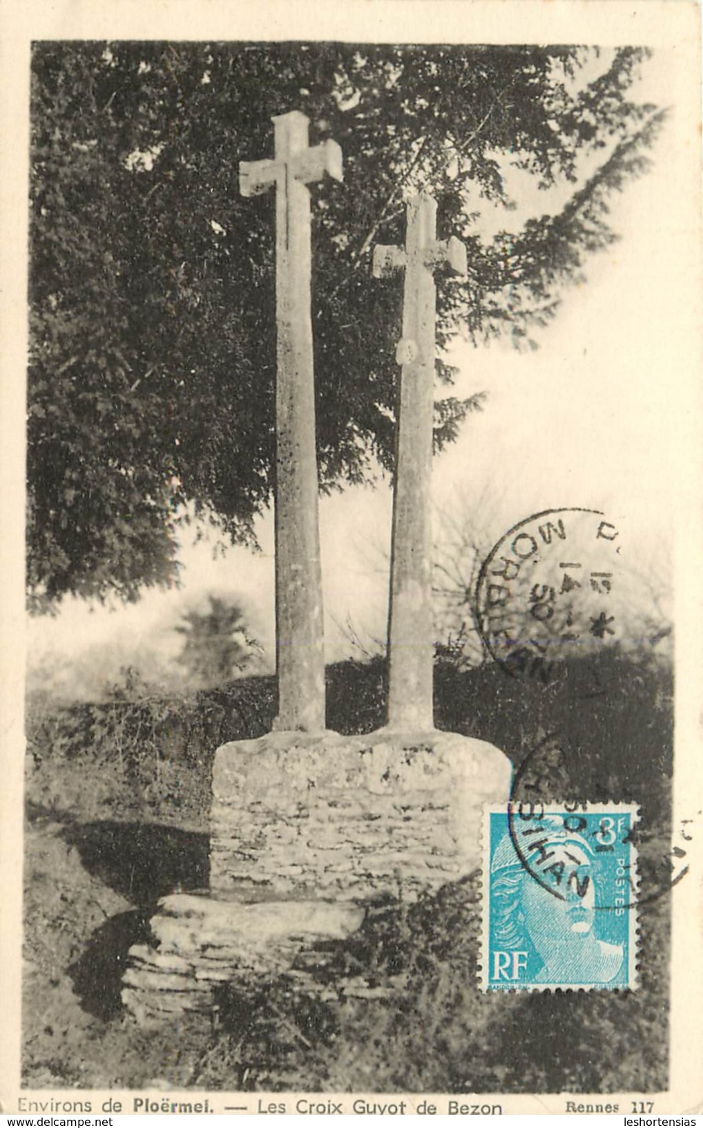 LES CROIX GUYOT DE BEZON ENVIRONS DE PLOERMEL - Ploërmel