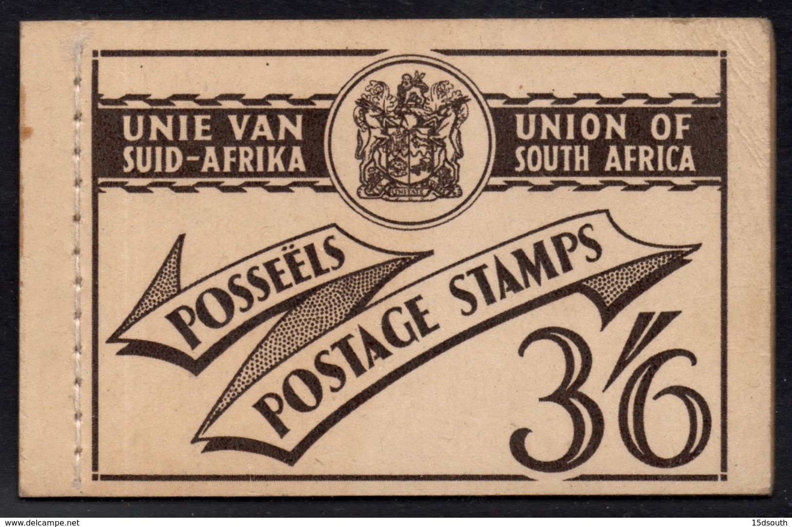 South Africa - 1951 3s6d Booklet (**) SG SB19 - Cuadernillos