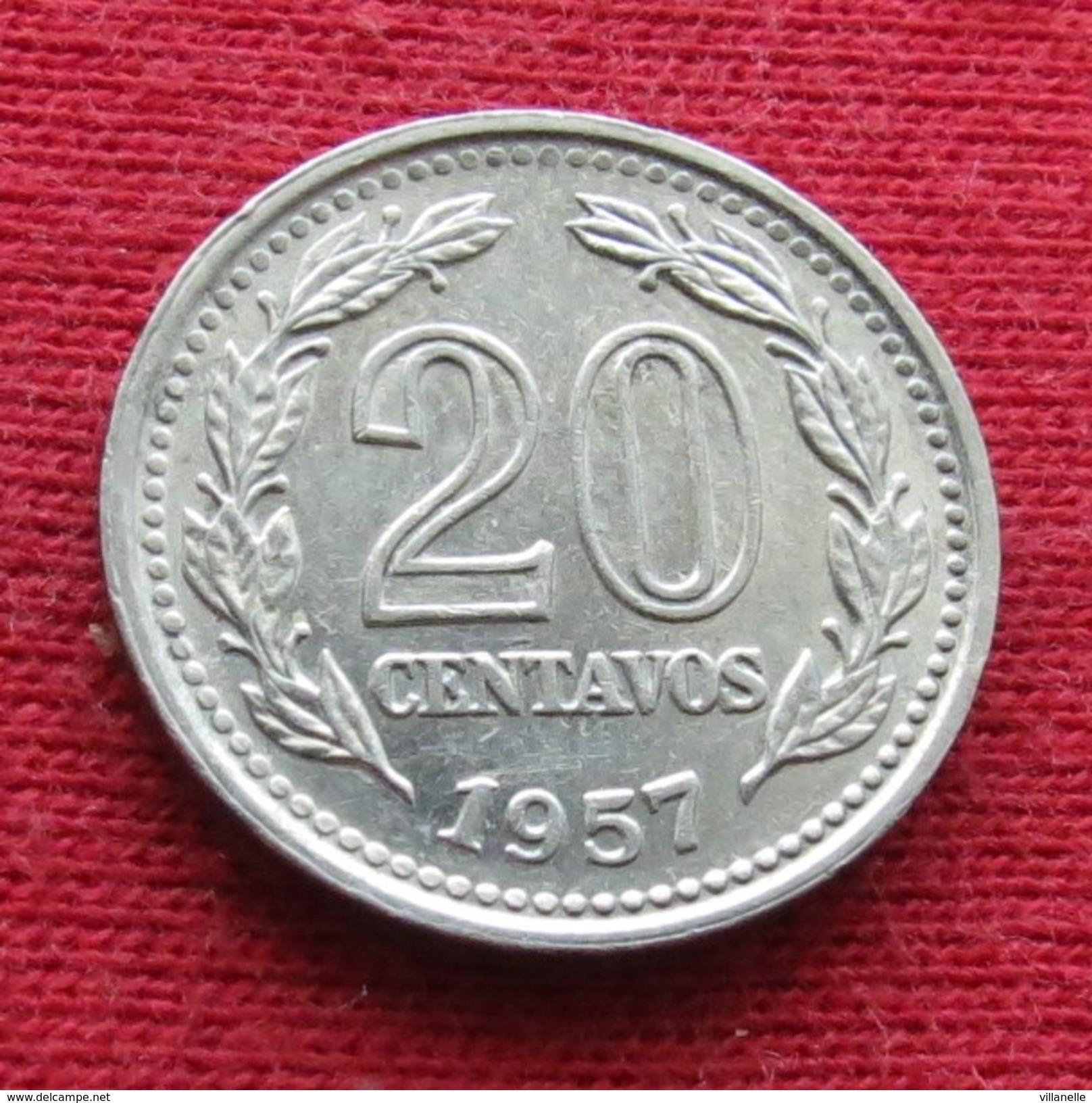 Argentina 20 Centavos 1957 KM# 55  Lt 489 Argentine - Argentina