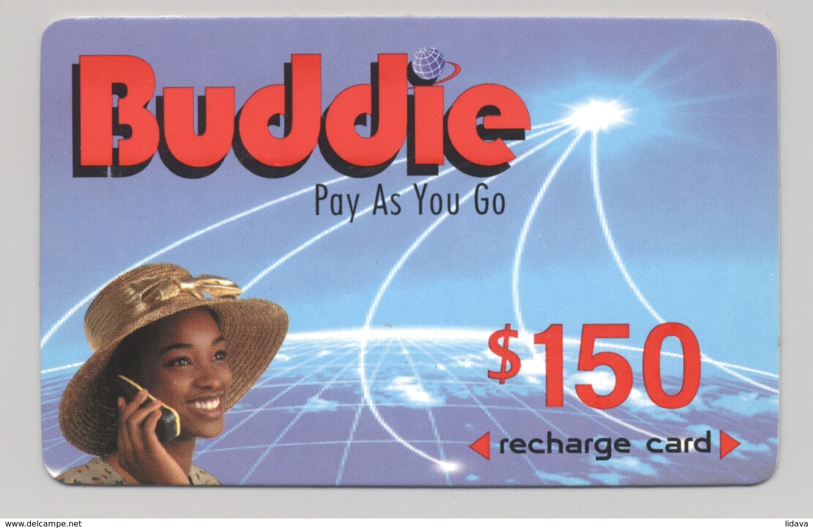 ZIMBABWE - Buddie - Prepaid Card - 150 $ - Cardboard - - Zimbabwe