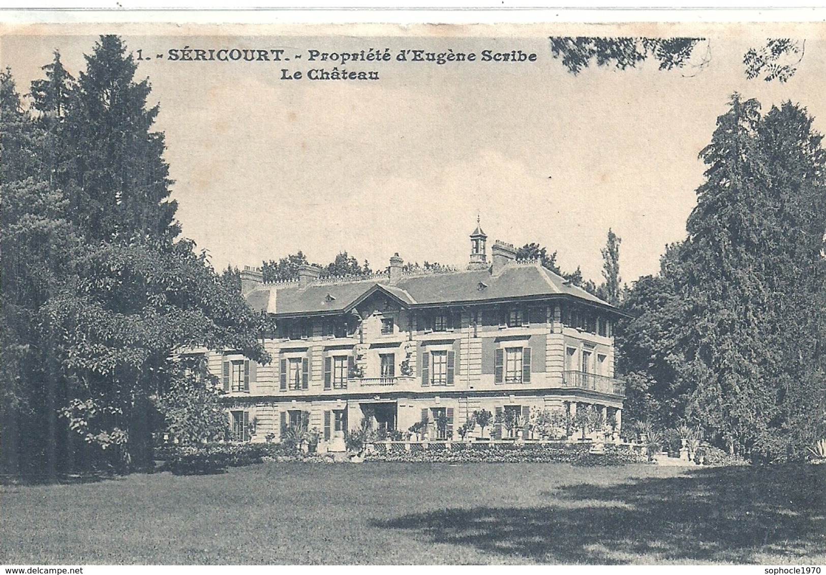 PAS DE CALAIS - 62 -SERICOURT - Propriété D'Eugène Scribe - La Château - Fauquembergues