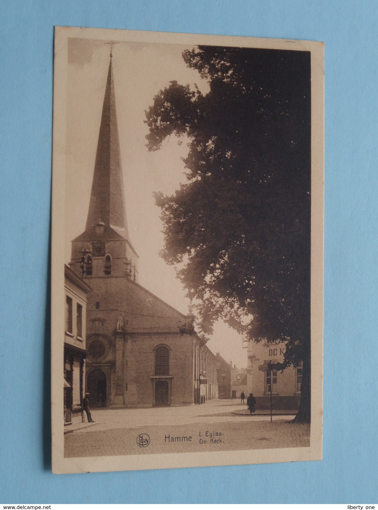 De Kerk ( Mouvau ) Anno 19?? ( Zie Foto Details ) !! - Hamme