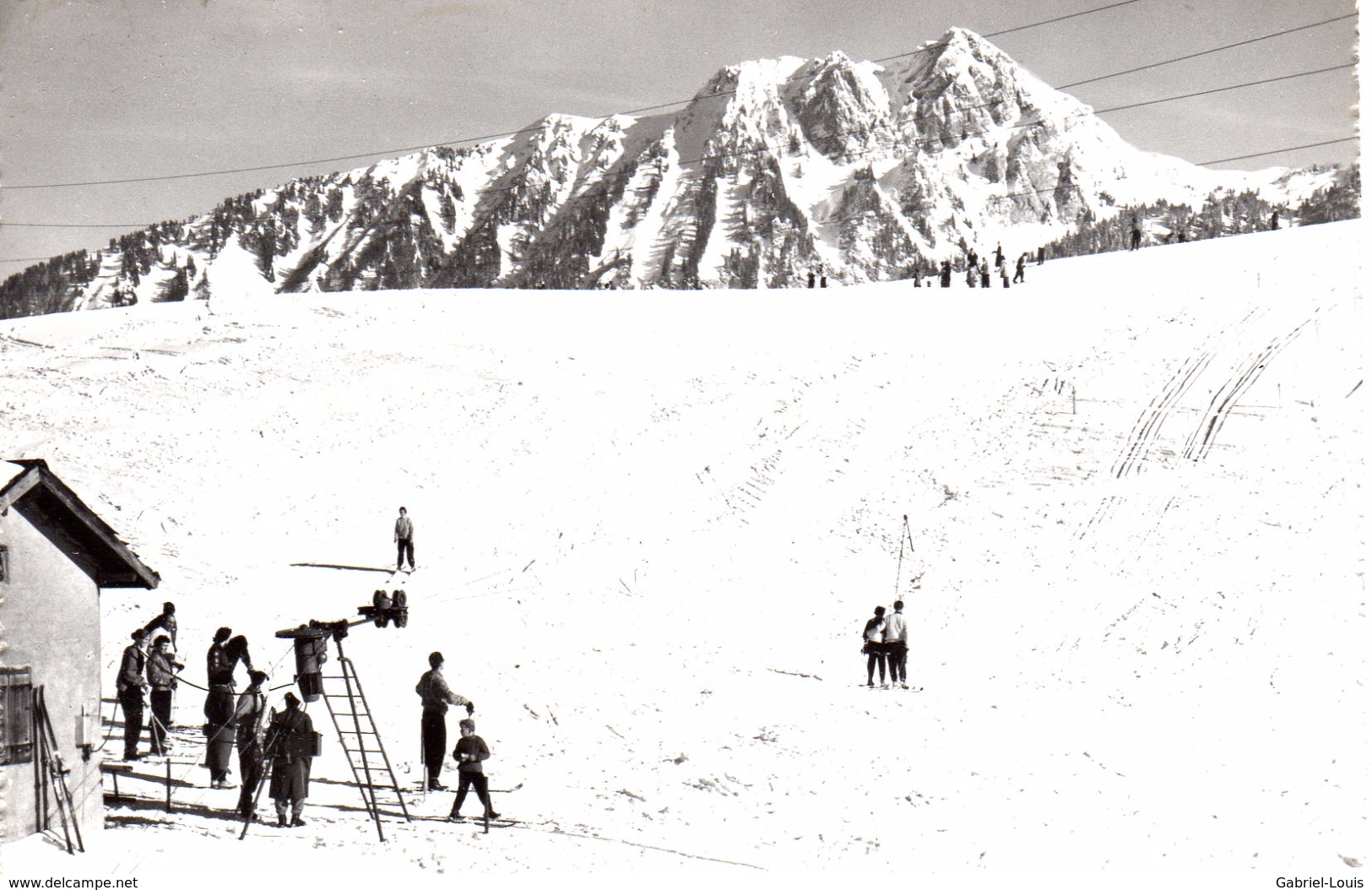 Leysin Skilift Du Corbelet Et Chamossaire / Animée - Leysin