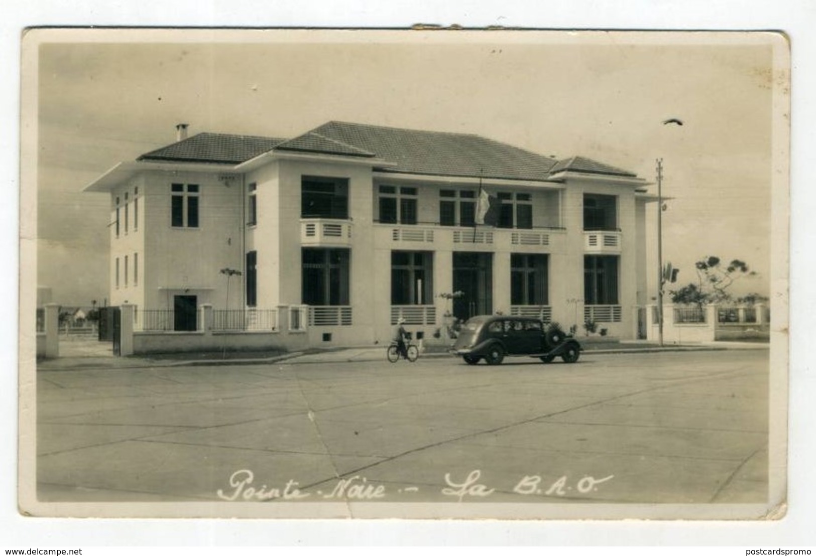 POINTE NOIRE - La B.A.O , Voiture, Car  ( 2 Scans ) - Pointe-Noire