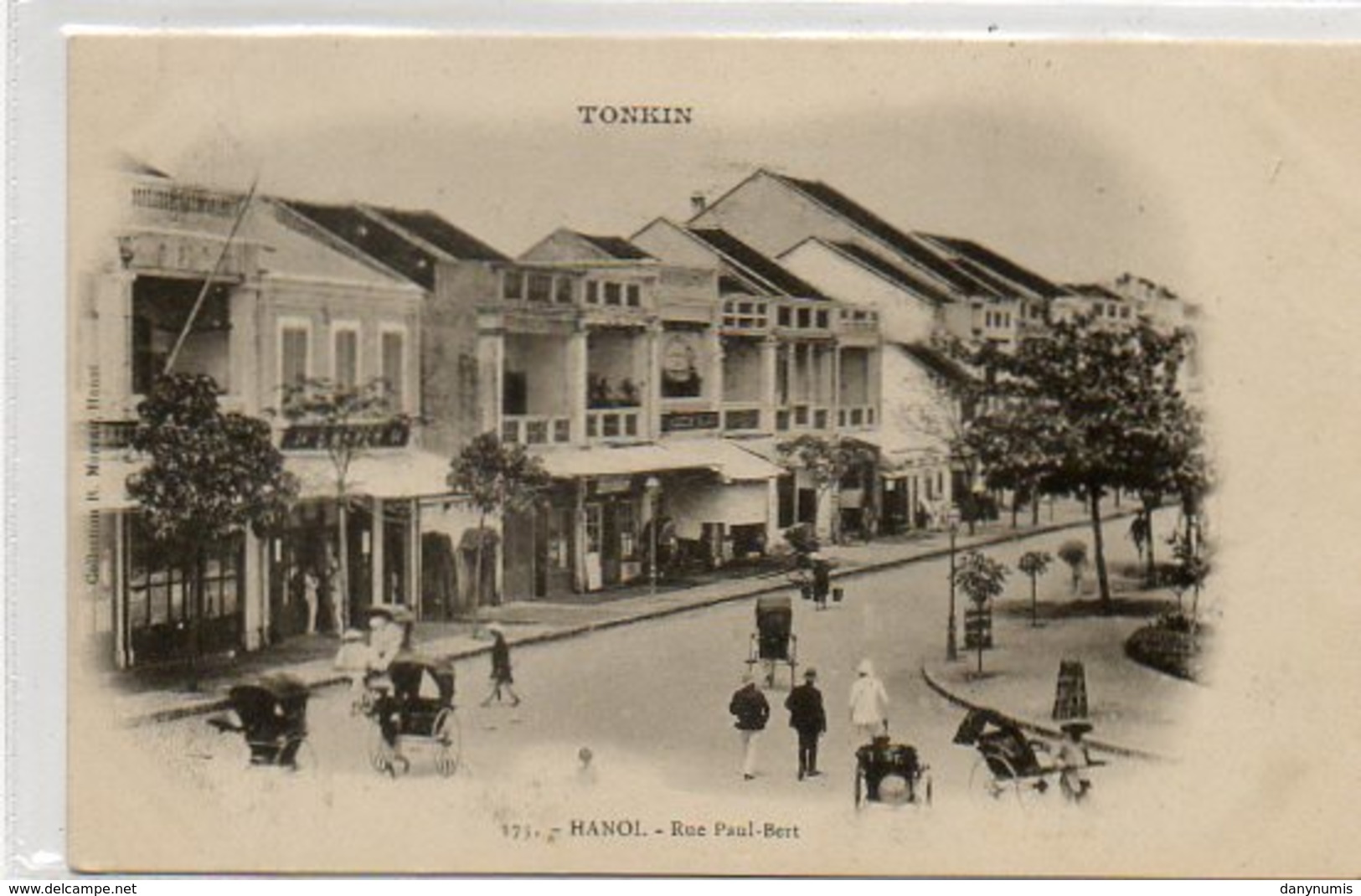 Tonkin             HANOI          Rue Paul Bert - Vietnam