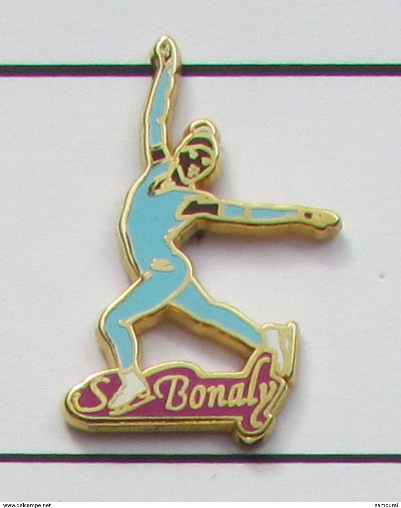 1 Pin's Surya Bonaly Signé STARPIN'S - Eiskunstlauf