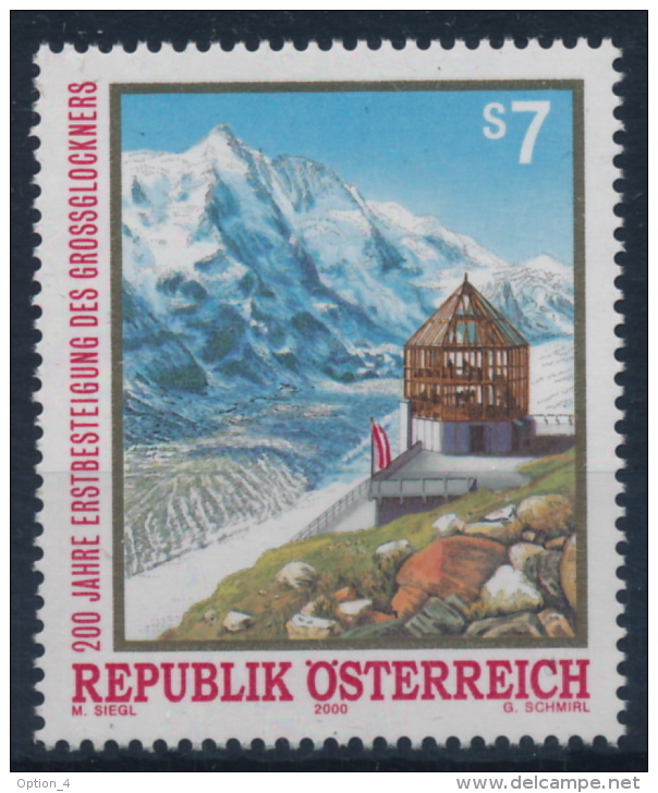 **Österreich Austria 2000 ANK 2342 Mi 2309 (1) Großglockner Alps Mountains Climbing MNH - Ungebraucht