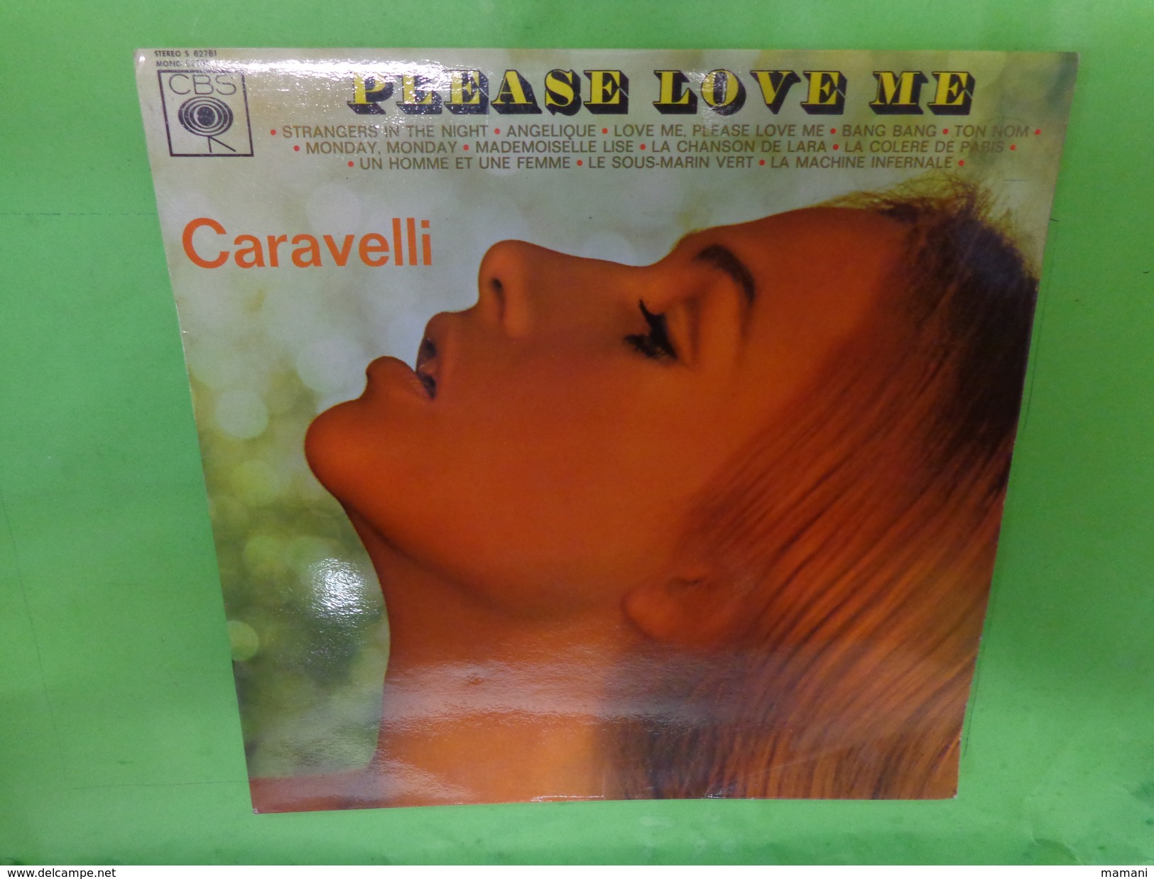 Disque Caravelli -please Love Me - Andere & Zonder Classificatie