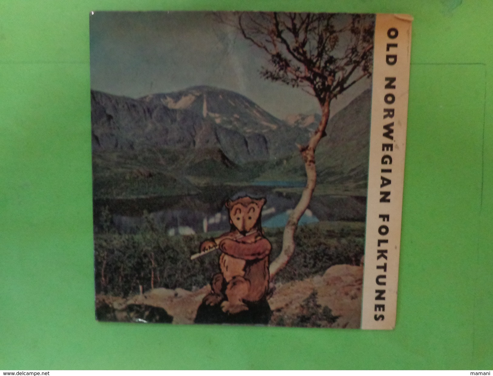 Disque Recto Verso The Bear Plays The Flute -old Norwegian Folktunes - 45 T - Maxi-Single