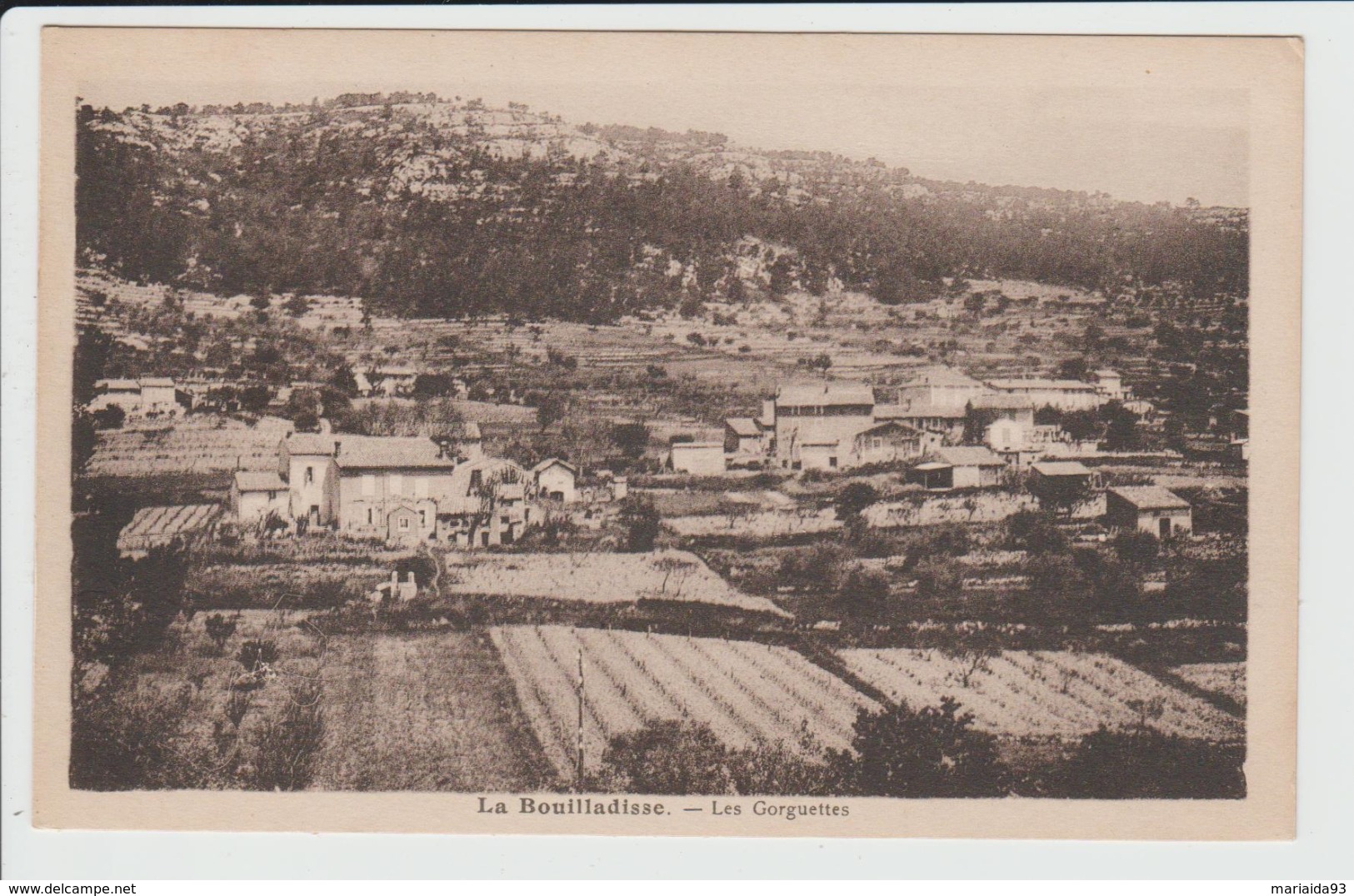 LA BOUILLADISSE - BOUCHES DU RHONE - LES GORGUETTES - La Bouilladisse