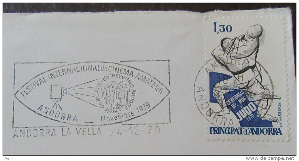 3 Enveloppes Andorre Français 1979 Avec Timbres YT N°247x2/281 - Lettres & Documents