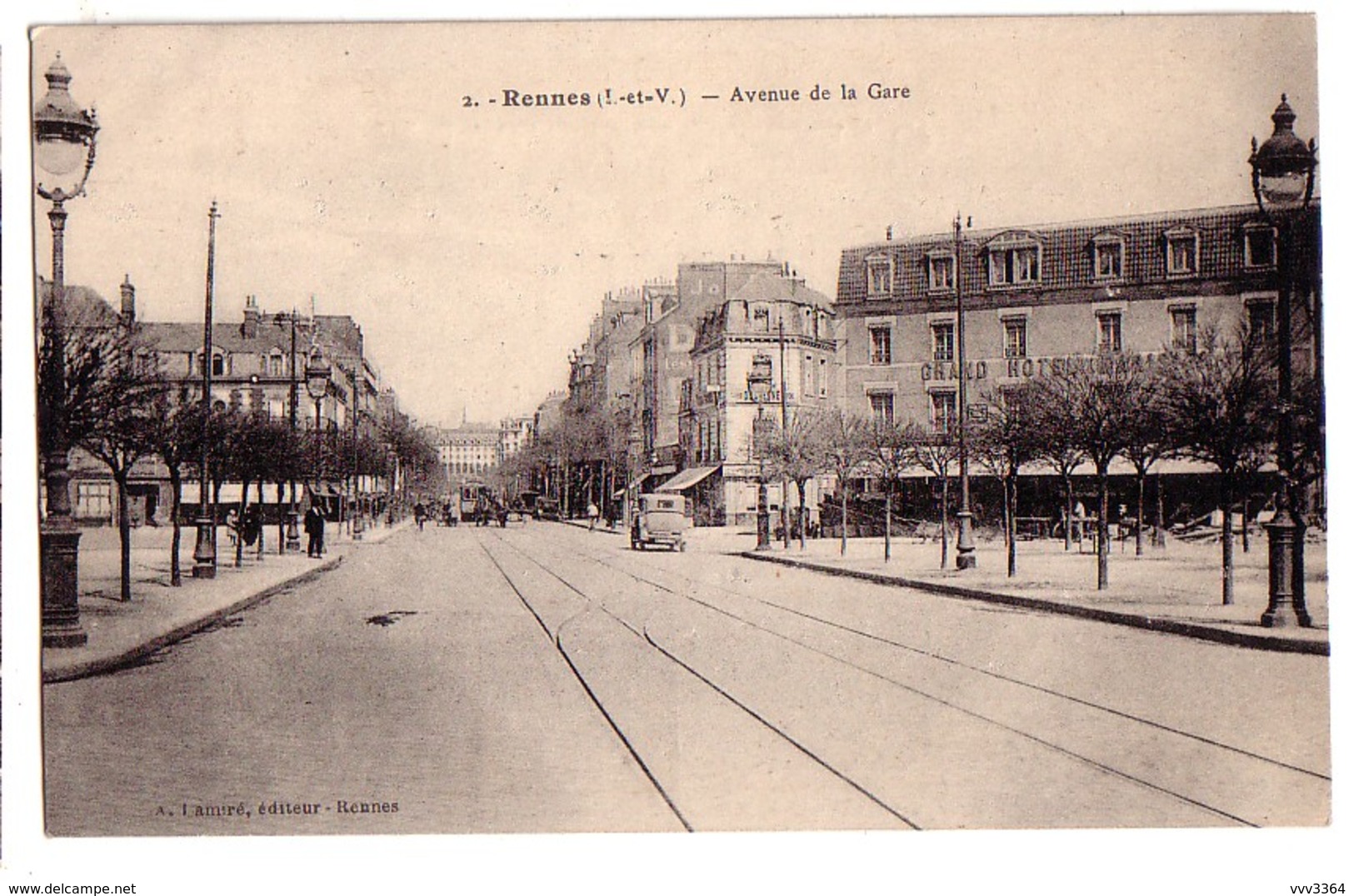 RENNES: Avenue De La Gare - Rennes