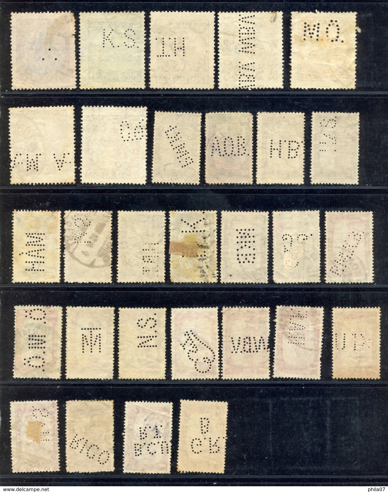 Hungary - Lot Of Various Perforation On Stamps, Various Quality / 2 Scans - Sonstige & Ohne Zuordnung