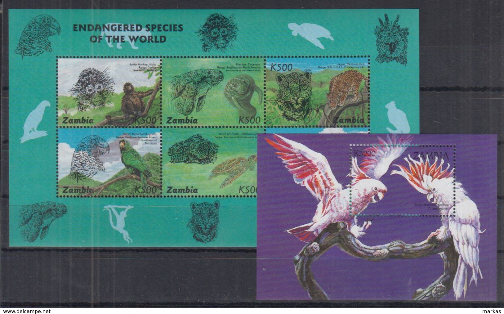 L41. Zambia - MNH - Animals - Birds - Sonstige & Ohne Zuordnung