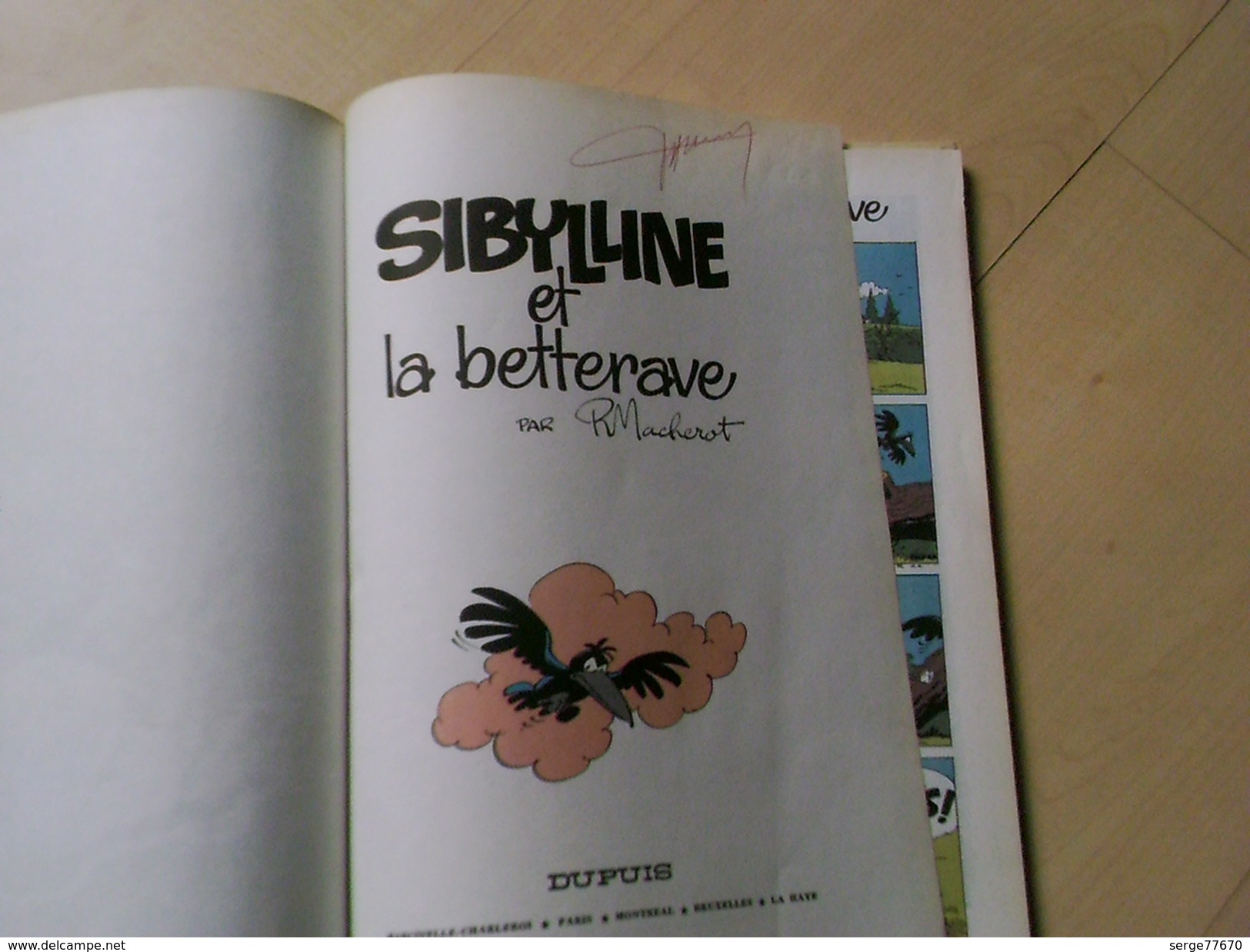 MACHEROT SIBYLLINE 1 Et La Betterave 1967 Spirou édition Originale EO Chlorophylle Clifton - Autres & Non Classés