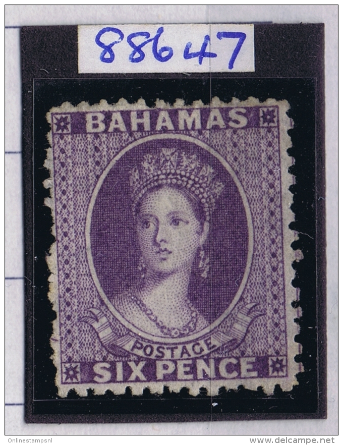 Bahamas: SG 31 X  Watermark Reversed Unissued With Certificate The Royal Philatelic Society Not Used (*) SG - 1859-1963 Crown Colony