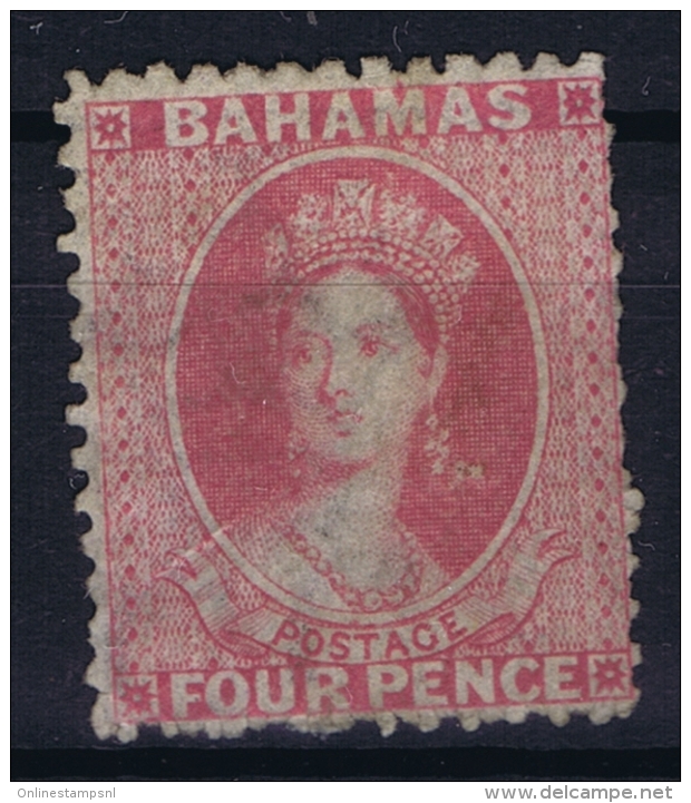 Bahamas: SG 26 Bright Rose Wmk CC  Perfo 12,5   Not Used (*) SG/ MH/* Falz/ Charniere - 1859-1963 Colonie Britannique