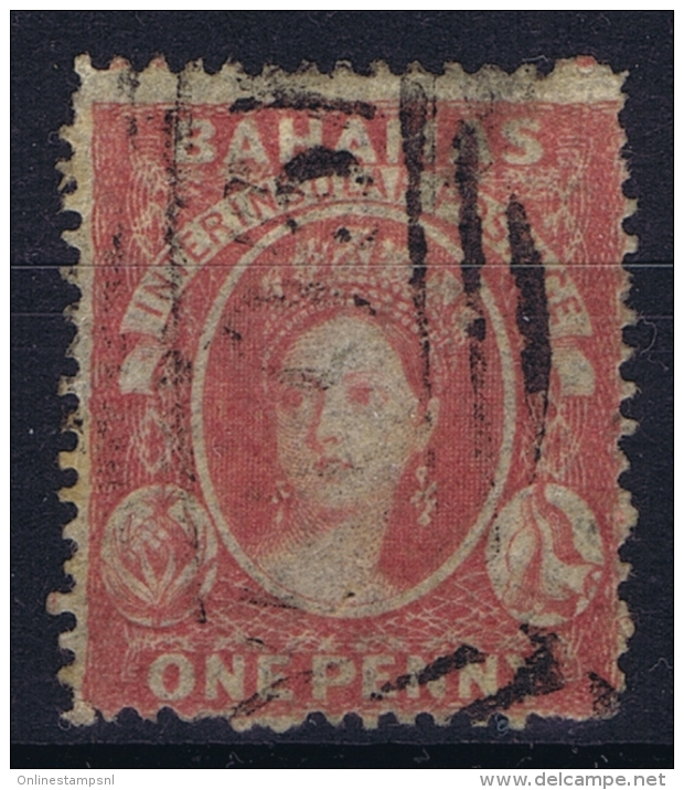 Bahamas: SG 3  Mi Nr 2Ab   Gestempelt/used/obl. 1860 - 1859-1963 Kronenkolonie