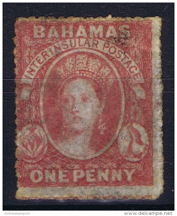 Bahamas: SG 3  Mi Nr 2Ab   Gestempelt/used/obl. 1860 - 1859-1963 Crown Colony
