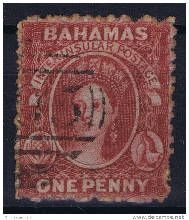 Bahamas: SG 16  Mi Nr 2D  Perfo 13   Gestempelt/used/obl. 1860 - 1859-1963 Colonie Britannique